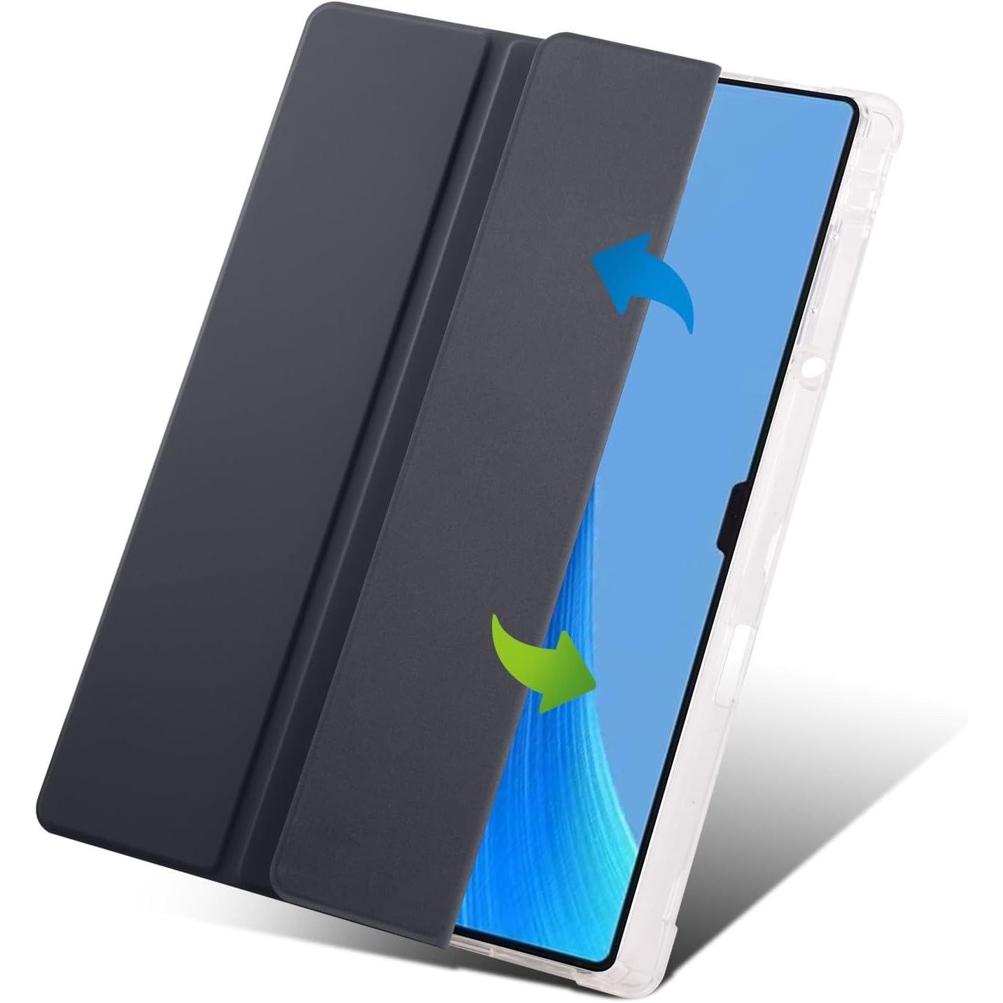 Husa de protectie tableta Omelivon pentru Huawei MatePad Pro 13.2", cu protectie automata de somn, Negru