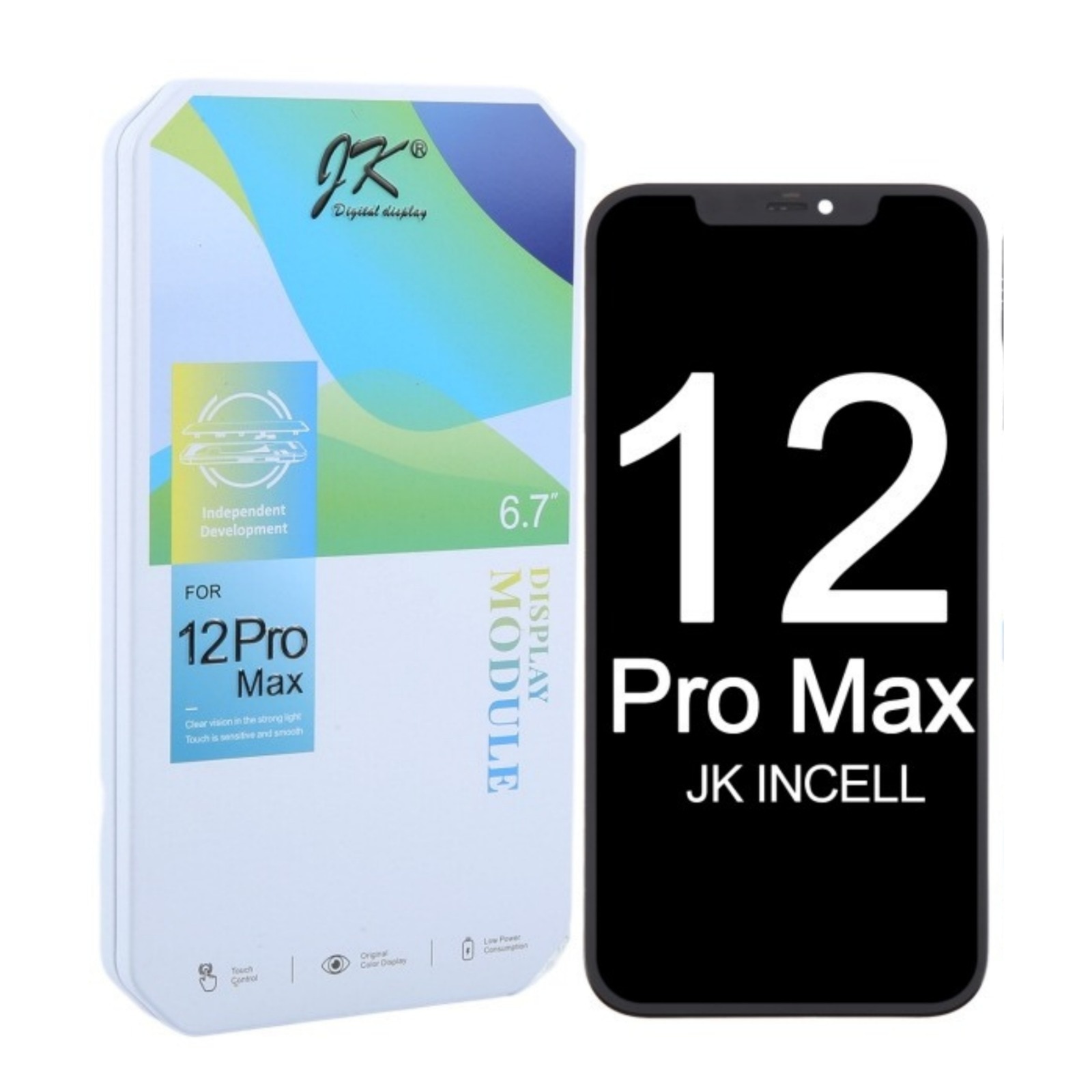 Display cu Touchscreen iPhone 12 Pro Max, Negru - eMAG.ro