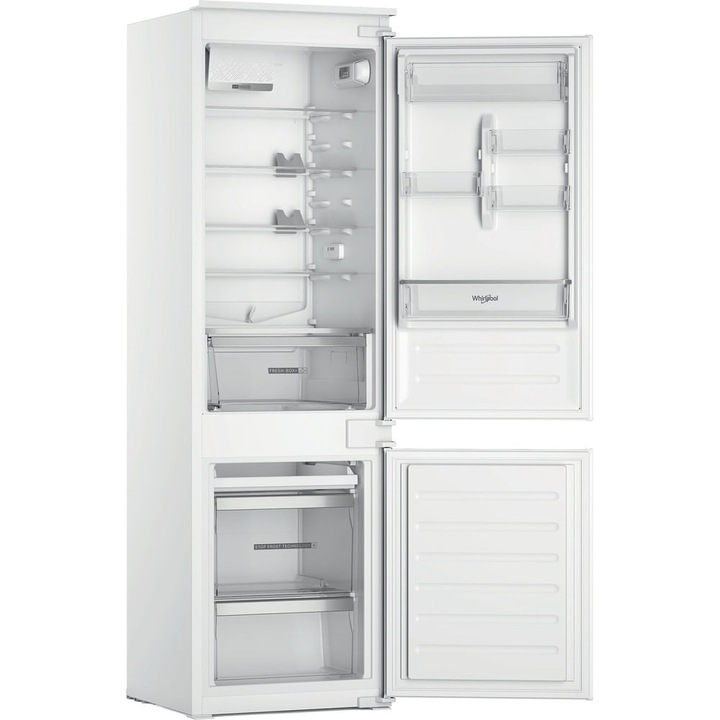 Whirlpool WHC18D011C1 SF beépíthető hűtőszekrény, 177 cm, E energiaosztály, Stop frost funkció