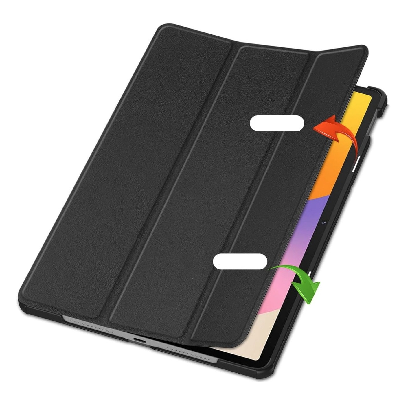 Husa EtuiTab compatibila cu Huawei MatePad SE 11", protecție, suport, negru, 11 inchi