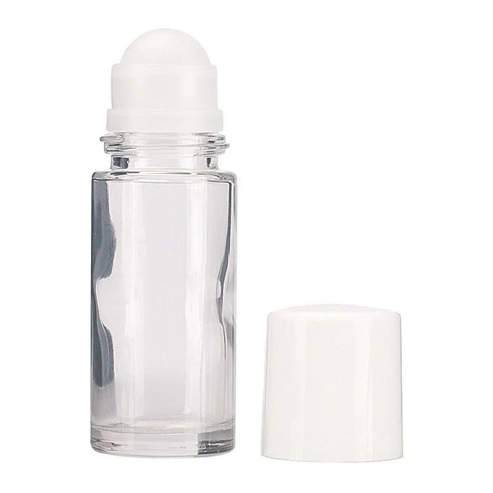 Roll-On műanyag golyós üveg, 50ml