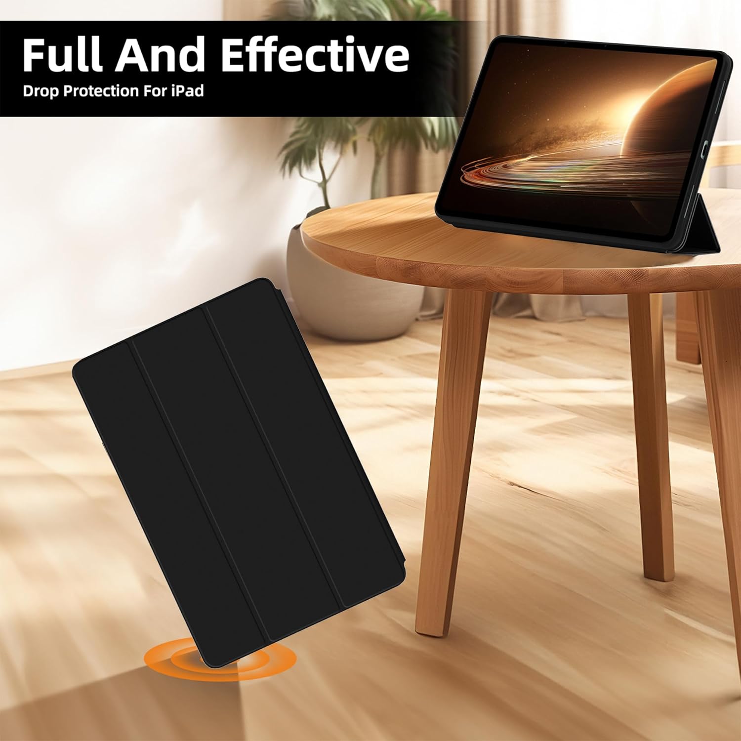 Husa de protecție, Omelivon, pentru tabletă, negru, pentru OnePlus Pad 2/OnePlus Pad Pro