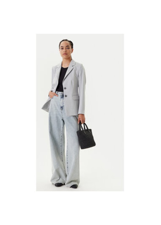 Дамско яке United Colors Of Benetton, 2R4CDW02W, Полиестер/Вискоза, Сив, Сив