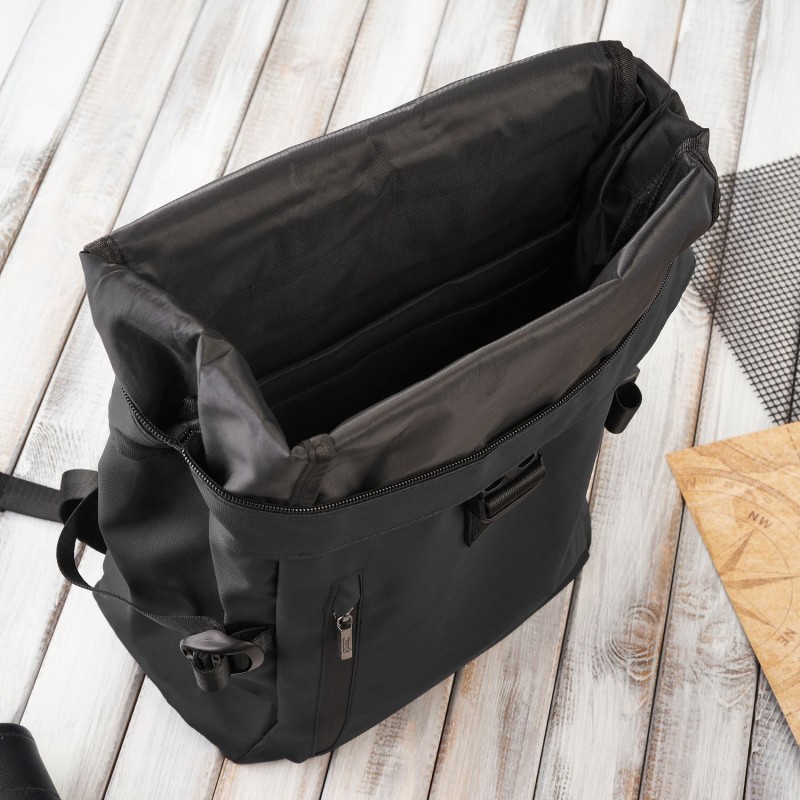 Rucsac unisex SP-11-BL, negru, waterproof