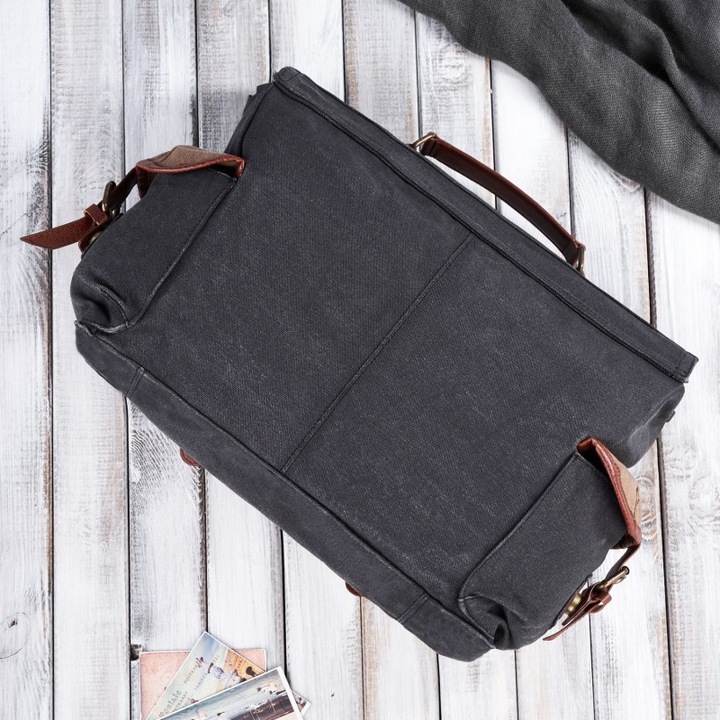 A4-es laptoptáska, Paolo Peruzzi, fekete