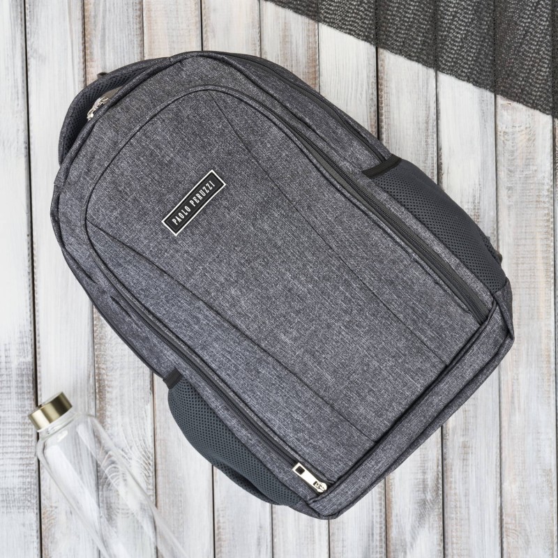 Rucsac laptop, Paolo Peruzzi, gri