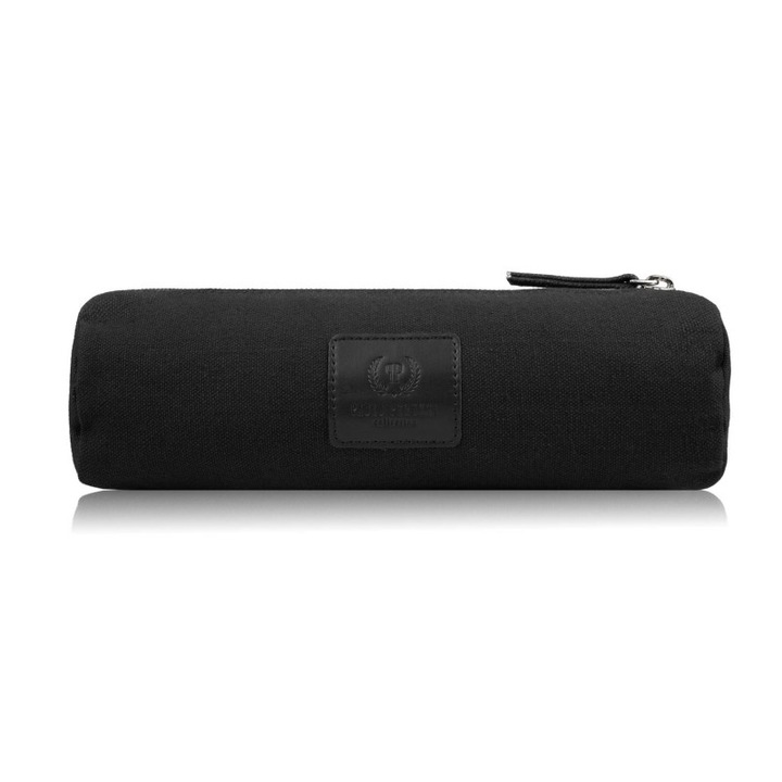 Geanta cosmetica, Paolo Peruzzi, 1 compartiment, negru, 23x7x7cm