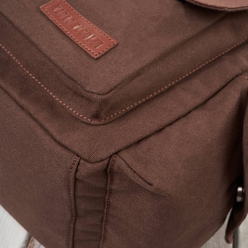 Rucsac laptop A4, E-22-BR, 4 buzunare, maro Paolo Peruzzi