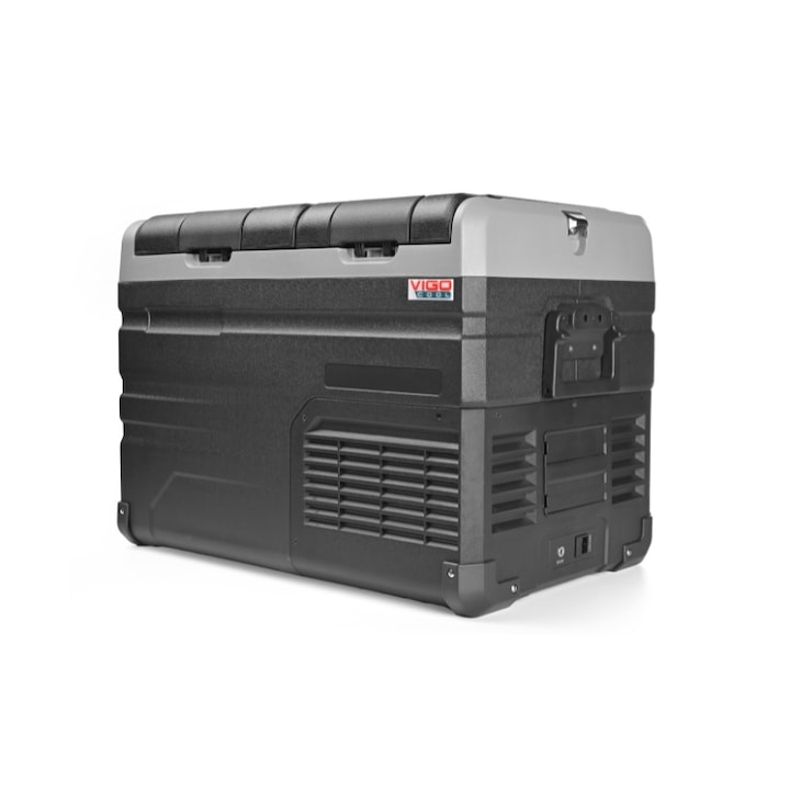 Frigider portabil dublu cu compresor Vigo Cool 36L 12/24/230V, temperatura duala, aplicatie Bluetooth