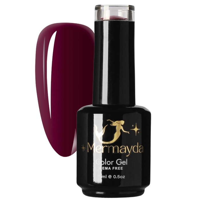 Oja Semipermanenta Hema Free Color Gel Crimson Pop SN20 Mermayda 15ml