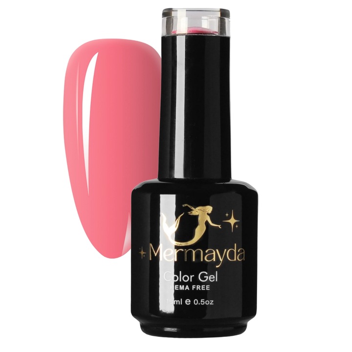 Oja semipermanenta Mermayda, corai, 15ml