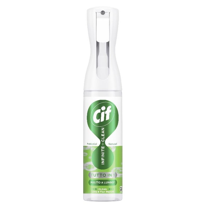 Spray de curatare universal Cif Infinite Clean Lime + Lemongrass 280ml