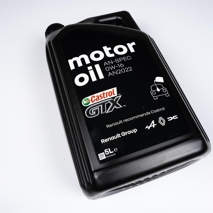 Ulei motor Castrol GTX 0W-16, sintetic full, 5L