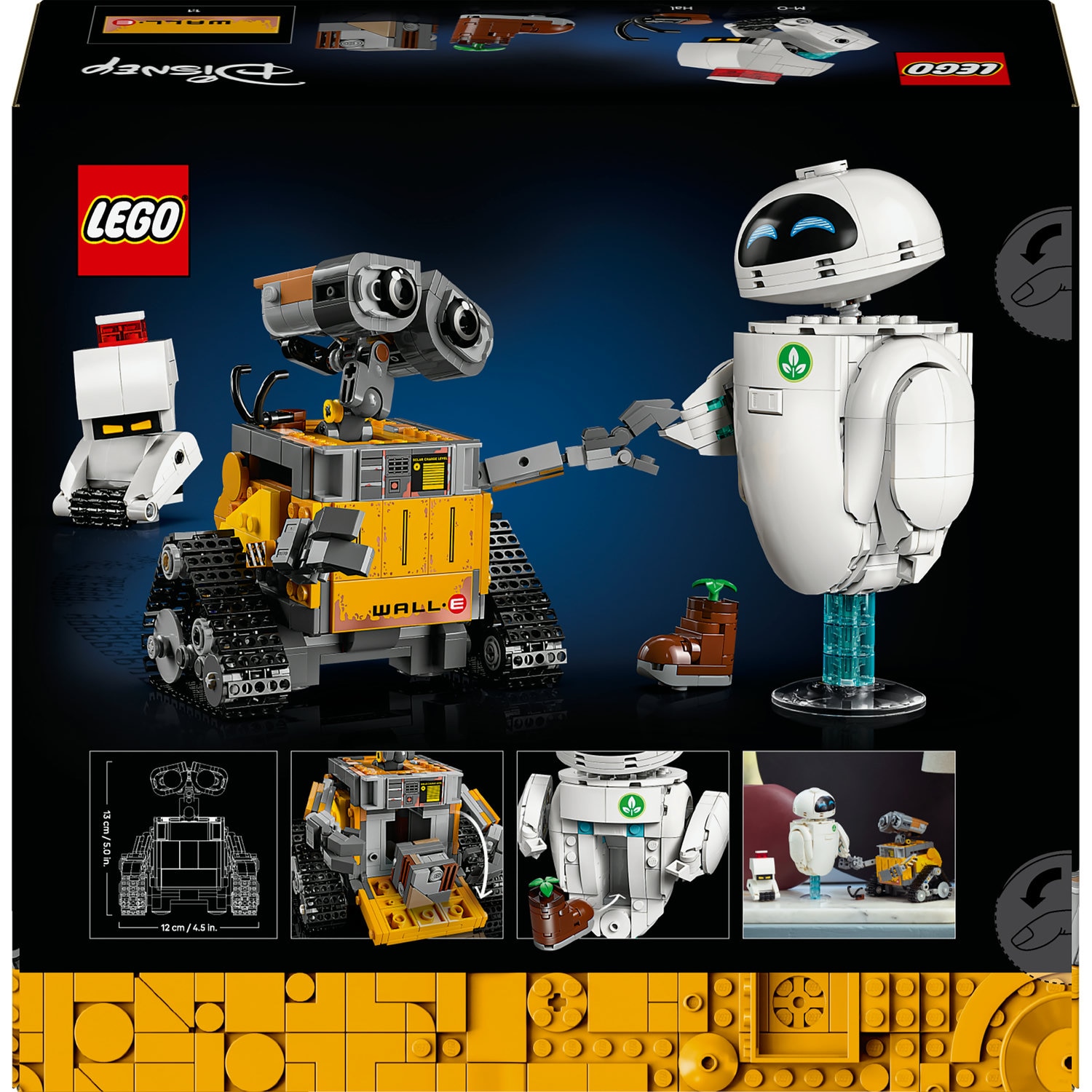 LEGO® Disney Pixar - WALL-E si EVE 43279, 811 piese - eMAG.ro