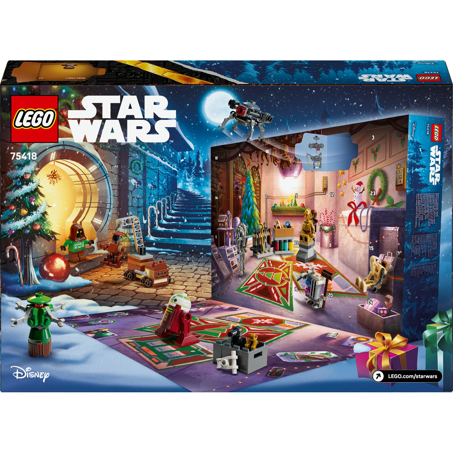 LEGO® Star Wars TM - Calendar de advent 75418, 263 piese - eMAG.ro