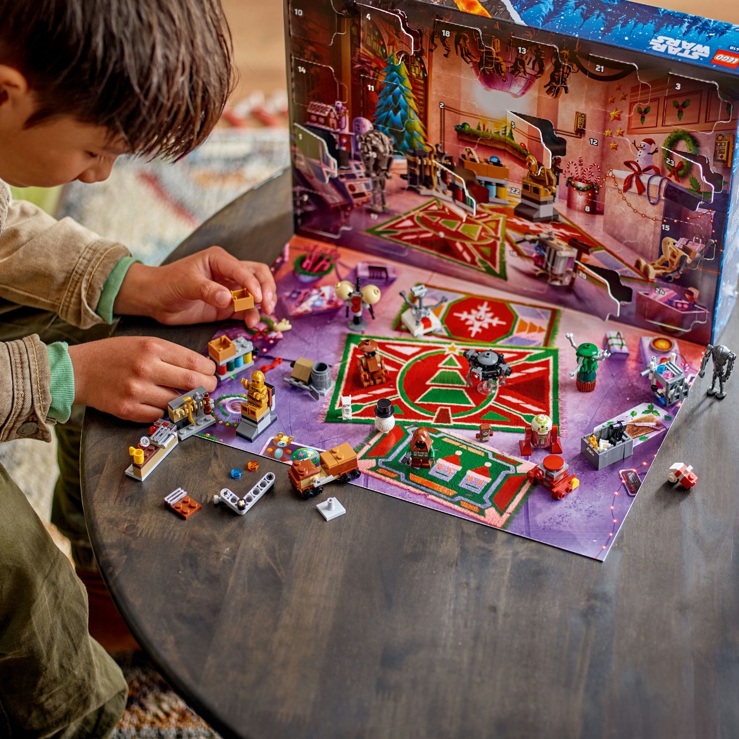 LEGO® Star Wars TM - Calendar de advent 75418, 263 piese - eMAG.ro