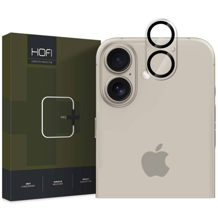 Folie de protectie camera spate HOFI Sticla Securizata CAM PRO+ pentru Apple iPhone 16 Plus / 16