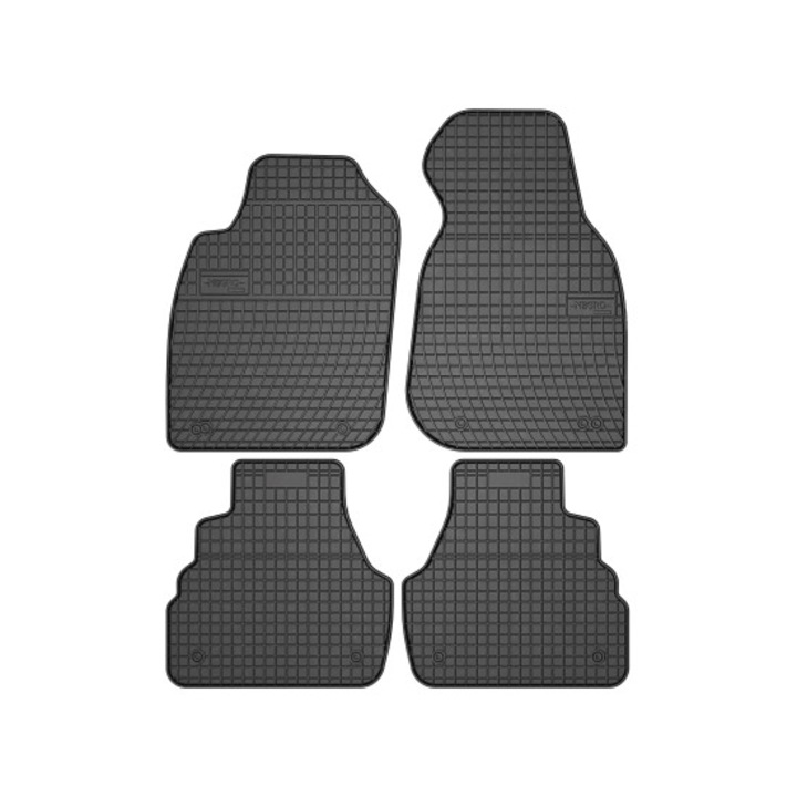 4 db-os gumiszőnyeg készlet, kompatibilis az Audi A6-C5 1997-2004 modellekkel