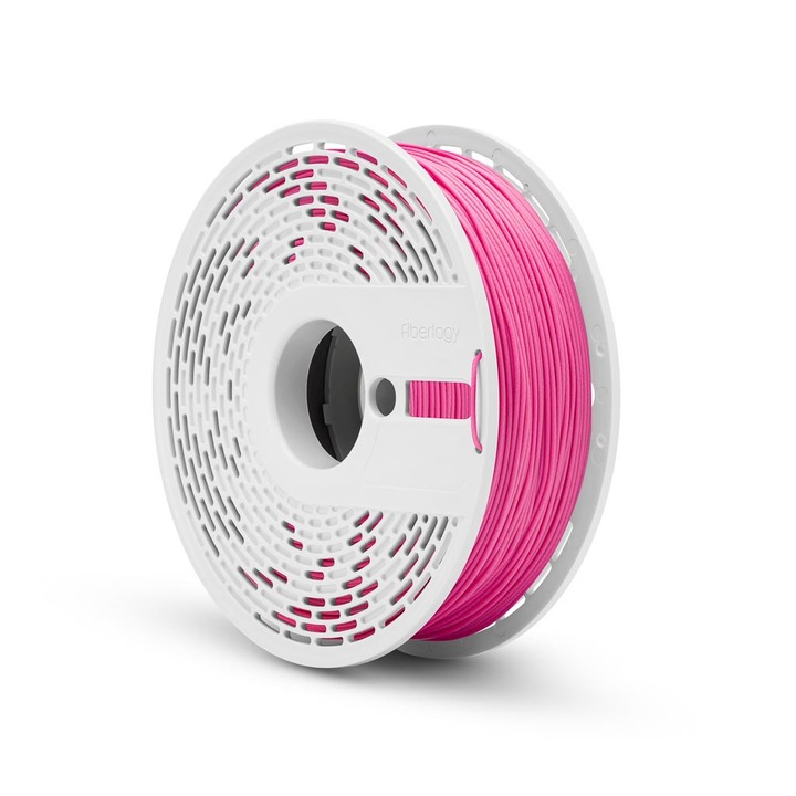 Filament 3D Fiberlogy FiberSatin Roz 1,75 mm 0,85 kg, finisaj satinat-mat, usor de imprimat