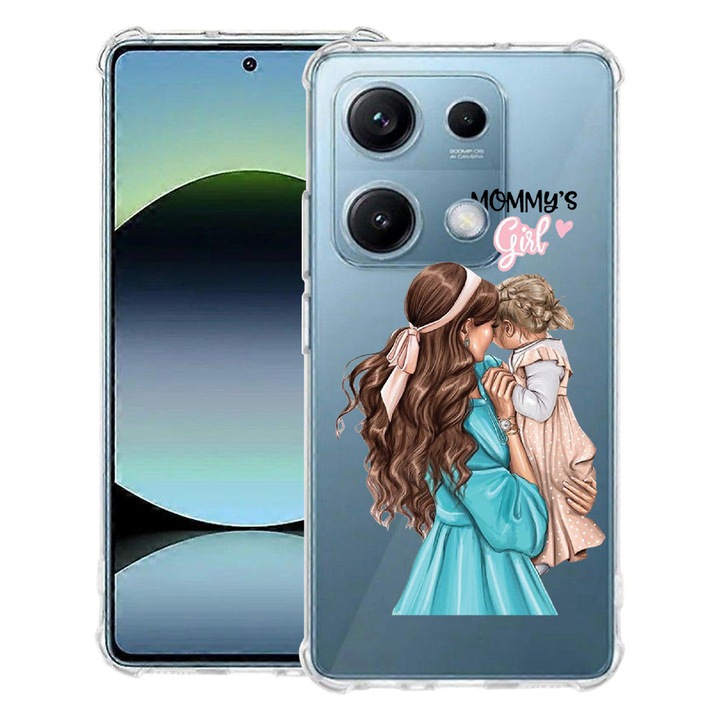 BestCase® Ütésálló tok Xiaomi Redmi 15C 5G (173mm) készülékkel kompatibilis, Mommy's Girl dizájnnal, megerősített 4 sarokkal, 2099964 AS 555