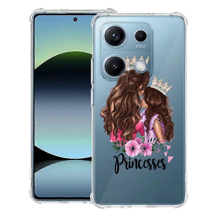 BestCase® Ütésálló tok OPPO Reno13-hoz, Princesses Gril Mom dizájnnal, 2052059 AS 552