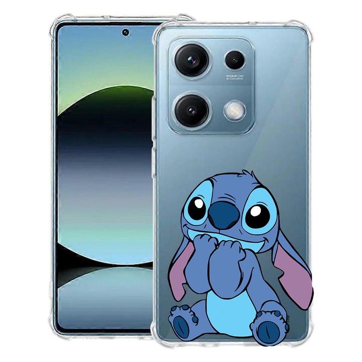 BestCase® Husa Anti Shock pentru Xiaomi Redmi Note 14S, Adorable Stitch, 1997762 AS 1840