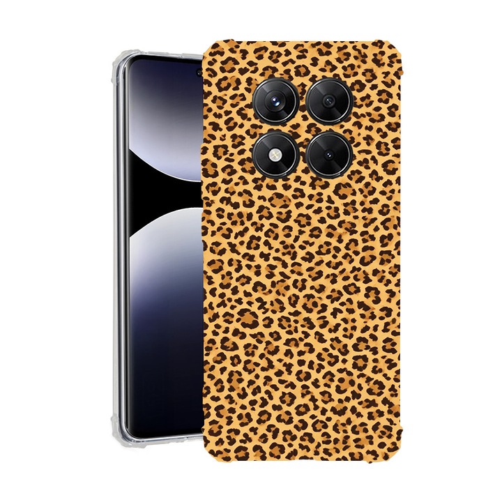 BestCase® Husa pentru Xiaomi Redmi Note 15 Pro Plus 5G cu Design Leopard pattern, Anti Shock, Reinforced 4 Corners, 2078502 AS 1445