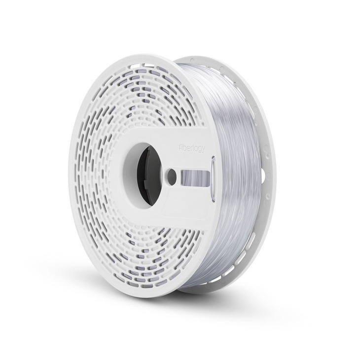 3D филамент Fiberlogy CPE HT Pure Transparent 1.75 мм 0.75 кг, устойчив на топлина, висока механична якост