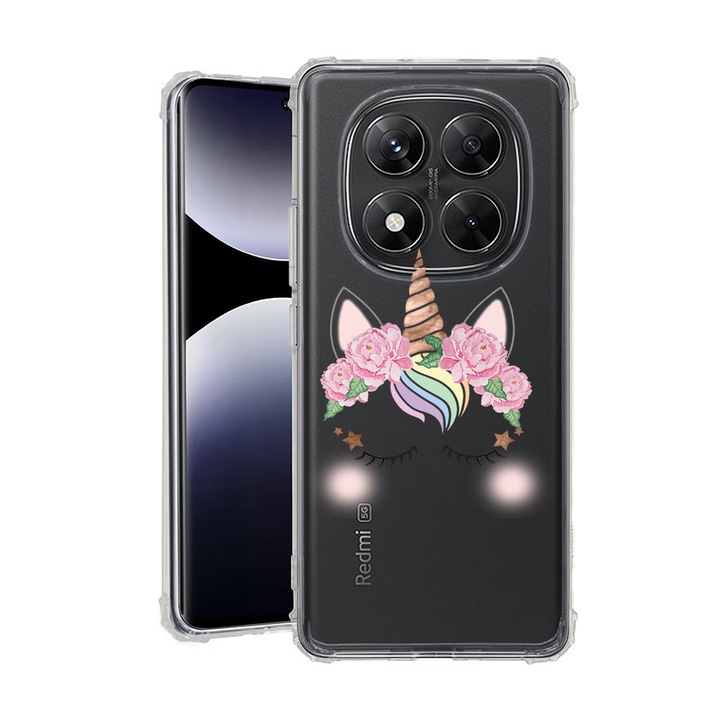 BestCase® Калъф за Xiaomi Redmi Note 15 Pro Plus 5G с дизайн Еднорог, Anti Shock, Подсилени 4 ъгъла, 2078502 AS 525