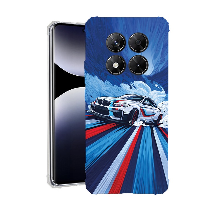 BestCase® Husa pentru Xiaomi Redmi Note 15 Pro Plus 5G cu Design BMW 3 E46, Anti Shock, Reinforced 4 Corners, 2078502 AS 1450