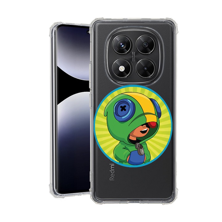 BestCase® Husa pentru Xiaomi Redmi Note 15 Pro Plus 5G cu Design Brawl Stars, Anti Shock, Reinforced 4 Corners, 2078502 AS 1609