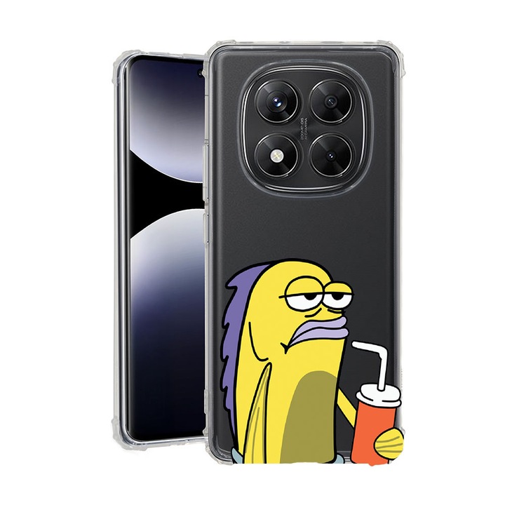 BestCase® Husa pentru Xiaomi Redmi Note 15 Pro Plus 5G cu Design Meme, Anti Shock, Reinforced 4 Corners, 2078502 AS 652