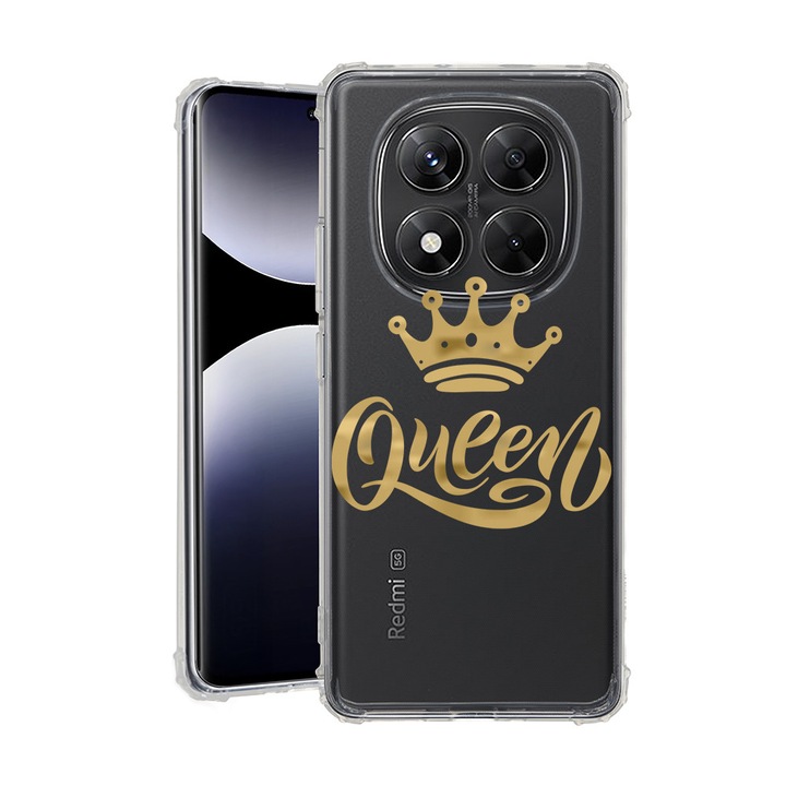 BestCase® Husa pentru Xiaomi Redmi Note 15 Pro Plus 5G cu Design Queen, Anti Shock, Reinforced 4 Corners, 2078502 AS 1803