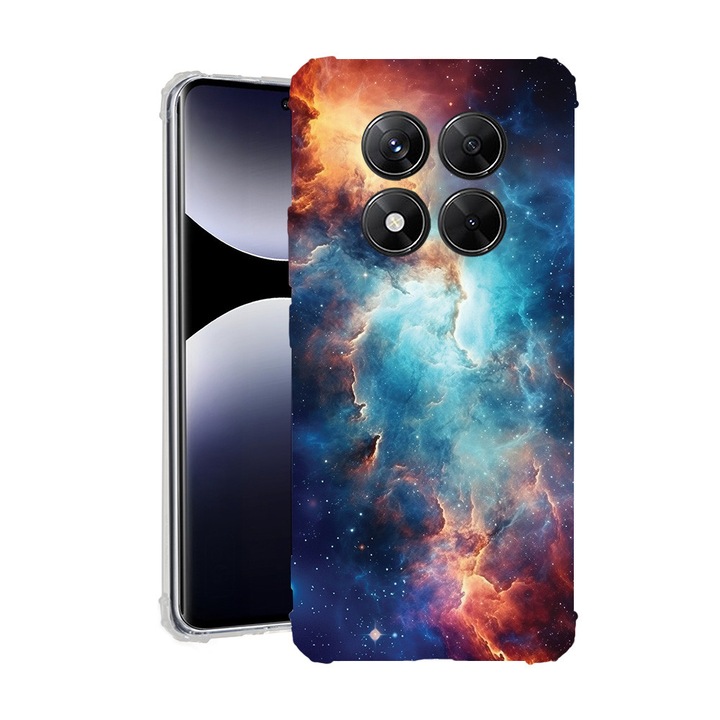BestCase® Husa pentru Xiaomi Redmi Note 15 Pro Plus 5G cu Design Galaxies, Anti Shock, Reinforced 4 Corners, 2078502 AS 1341