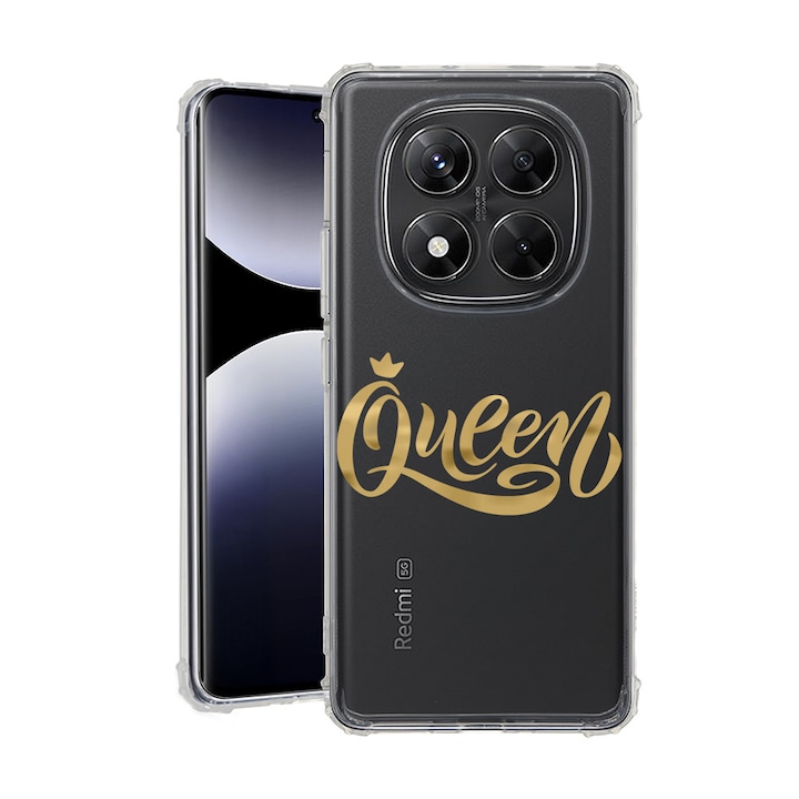 BestCase® Husa pentru Xiaomi Redmi Note 15 Pro Plus 5G cu Design Drama Queen, Anti Shock, Reinforced 4 Corners, 2078502 AS 1800