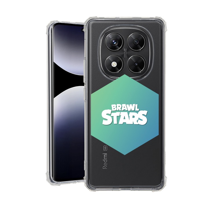 BestCase® Husa pentru Xiaomi Redmi Note 15 Pro Plus 5G cu Design Brawl Stars, Anti Shock, Reinforced 4 Corners, 2078502 AS 1685