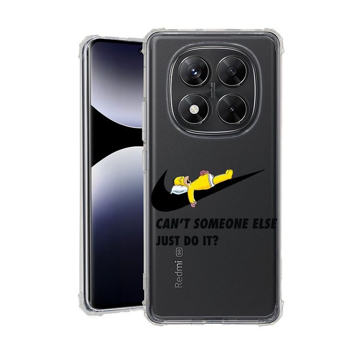 BestCase® Husa pentru Xiaomi Redmi Note 15 Pro Plus 5G cu Design Simpson Just Do It, Anti Shock, Reinforced 4 Corners, 2078502 AS 751