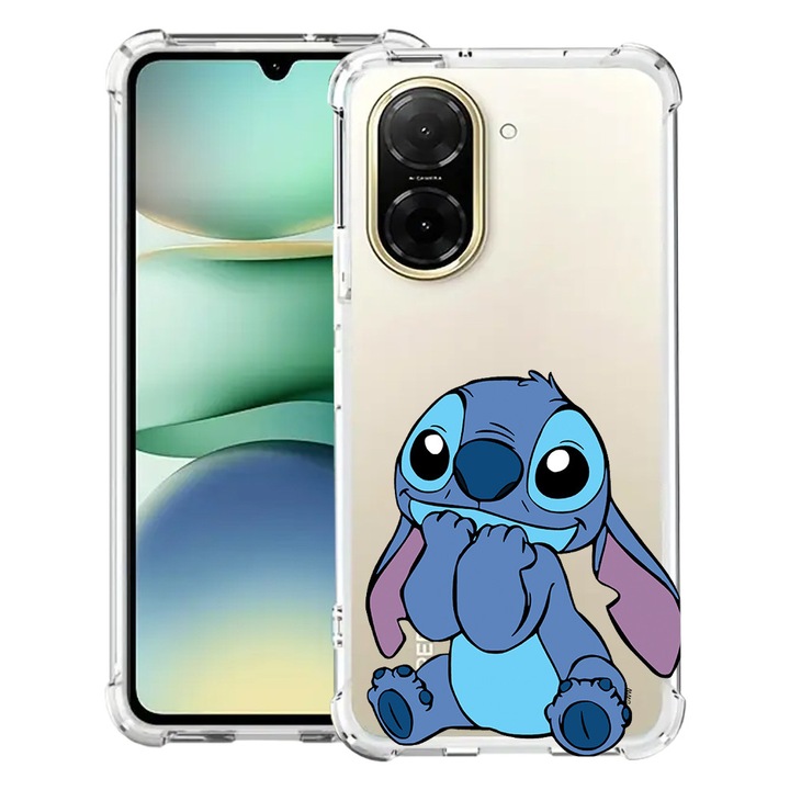 BestCase Anti Shock 1.5MM telefontok, kompatibilis modell Xiaomi Redmi A5, Adorable Stitch, Air Cushion Technology, 2030996 AS 1840