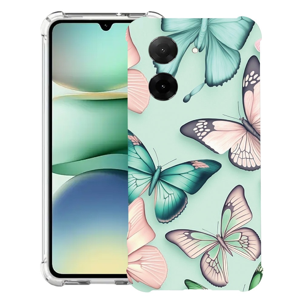 BestCase® Husa Anti Shock pentru Xiaomi Redmi A5, Butterfly Pattern, 2030996 AS 1227
