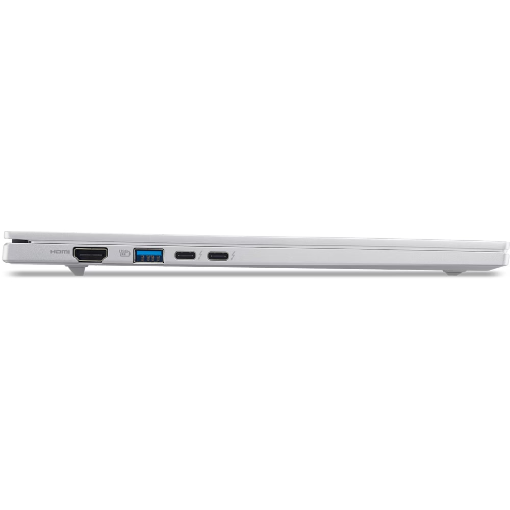Laptop Acer Aspire 14 AI OLED A14-53M-54TU cu procesor Intel® Core™ Ultra 5 226V pana la 4.5GHz, 14", WUXGA, OLED, 16GB LPDDR5X RAM, 512 GB SSD, Intel® Arc™ Graphics 130V, No OS, Pure Silver
