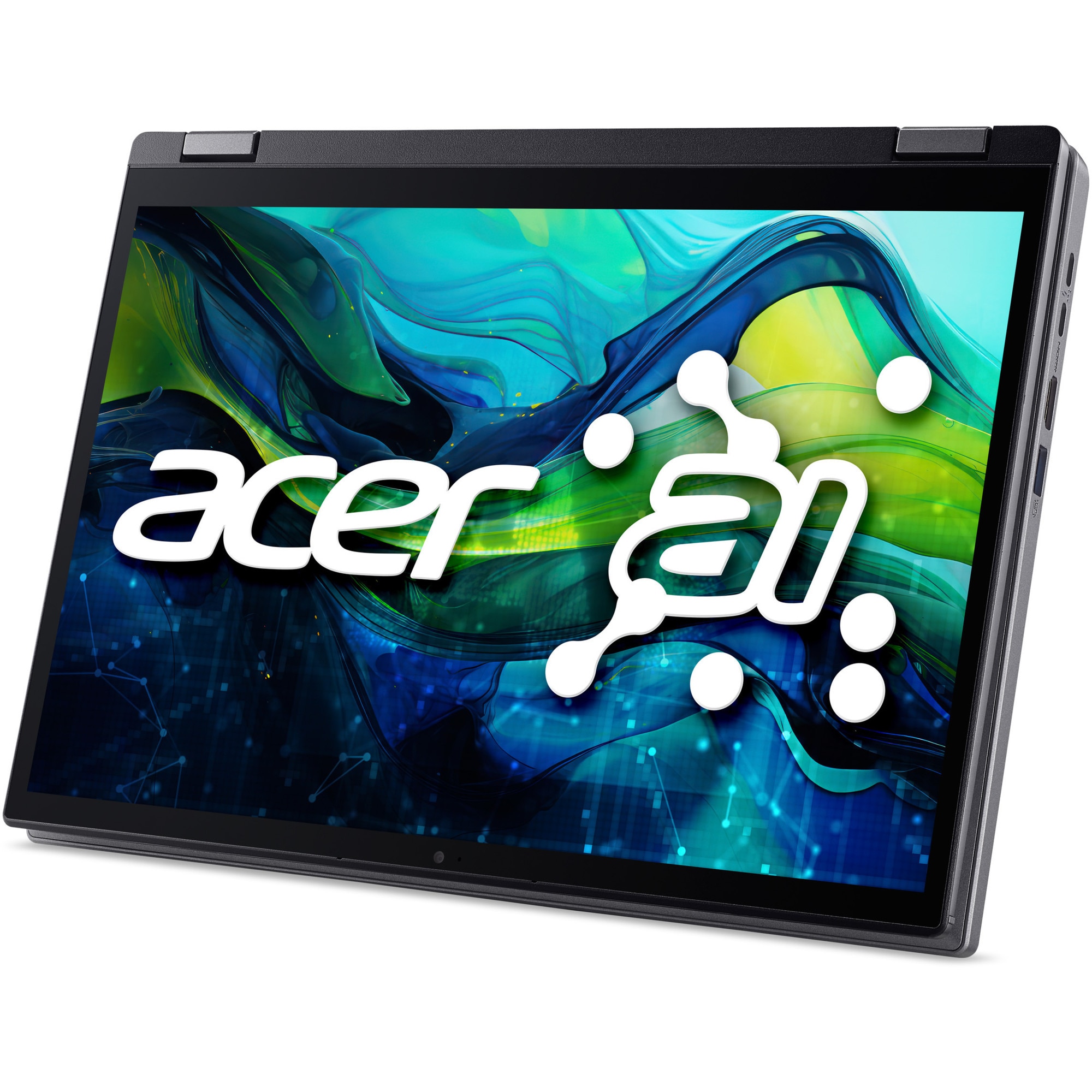 Laptop Acer Aspire Spin 14 ASP14-52MTN-55MD cu procesor Intel® Core™ Ultra 5 115U pana la 4.2GHz, 14", WUXGA, IPS, Touch, 16GB LPDDR5X RAM, 1TB SSD, Intel® Graphics, Windows 11 Home, Steel Gray