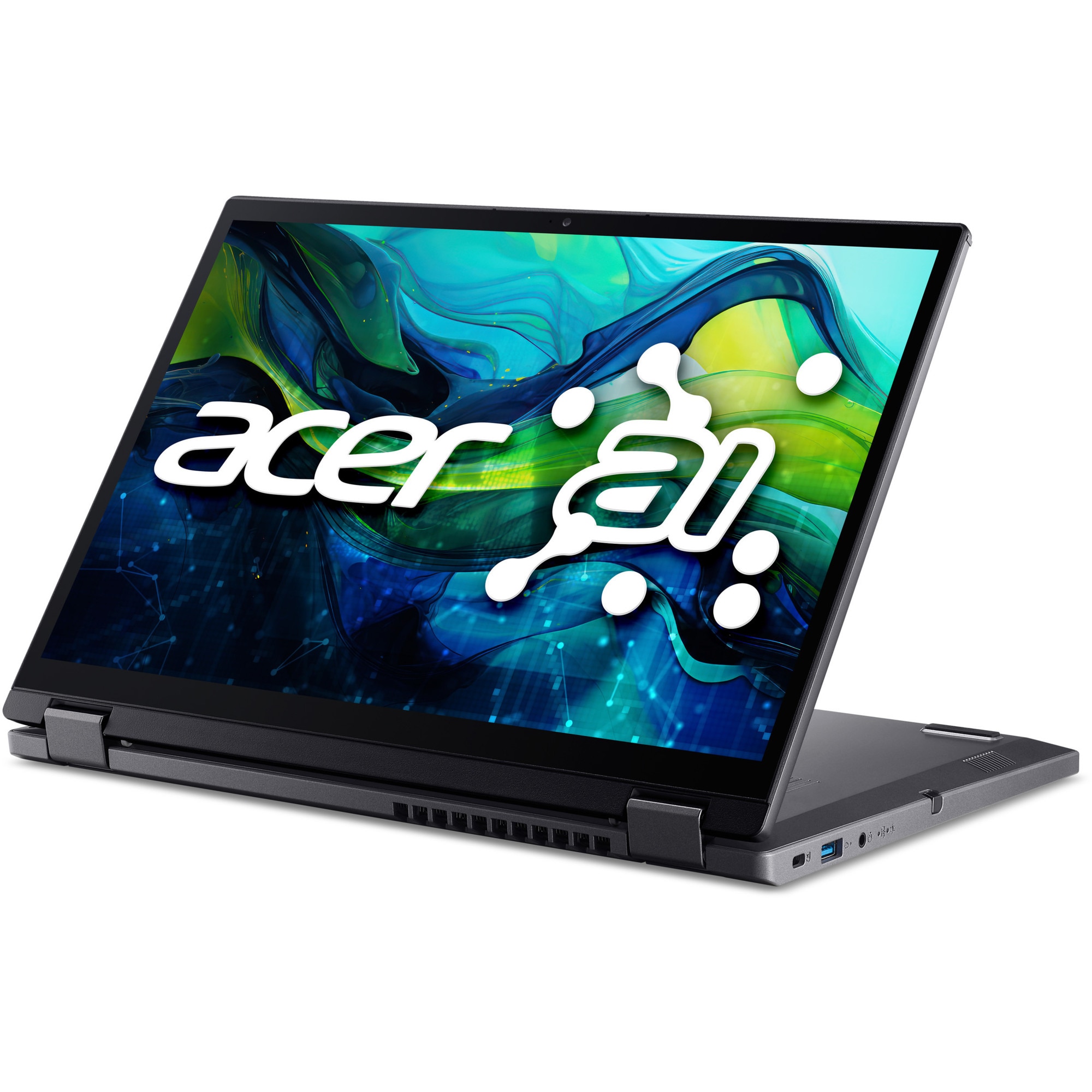 Laptop Acer Aspire Spin 14 ASP14-52MTN-55MD cu procesor Intel® Core™ Ultra 5 115U pana la 4.2GHz, 14", WUXGA, IPS, Touch, 16GB LPDDR5X RAM, 1TB SSD, Intel® Graphics, Windows 11 Home, Steel Gray