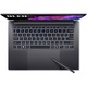 Laptop Acer Swift X 14 AI OLED SFX14-61G-R7VY cu procesor AMD Ryzen™ AI 9 365 pana la 5.0GHz, 14.5'' 2.8K, OLED, 120Hz, Touch, 32GB LPDDR5X RAM, 1TB SSD, NVIDIA® GeForce RTX™ 5070 8GB GDDR7, Windows 11 Home, Titanium Gray