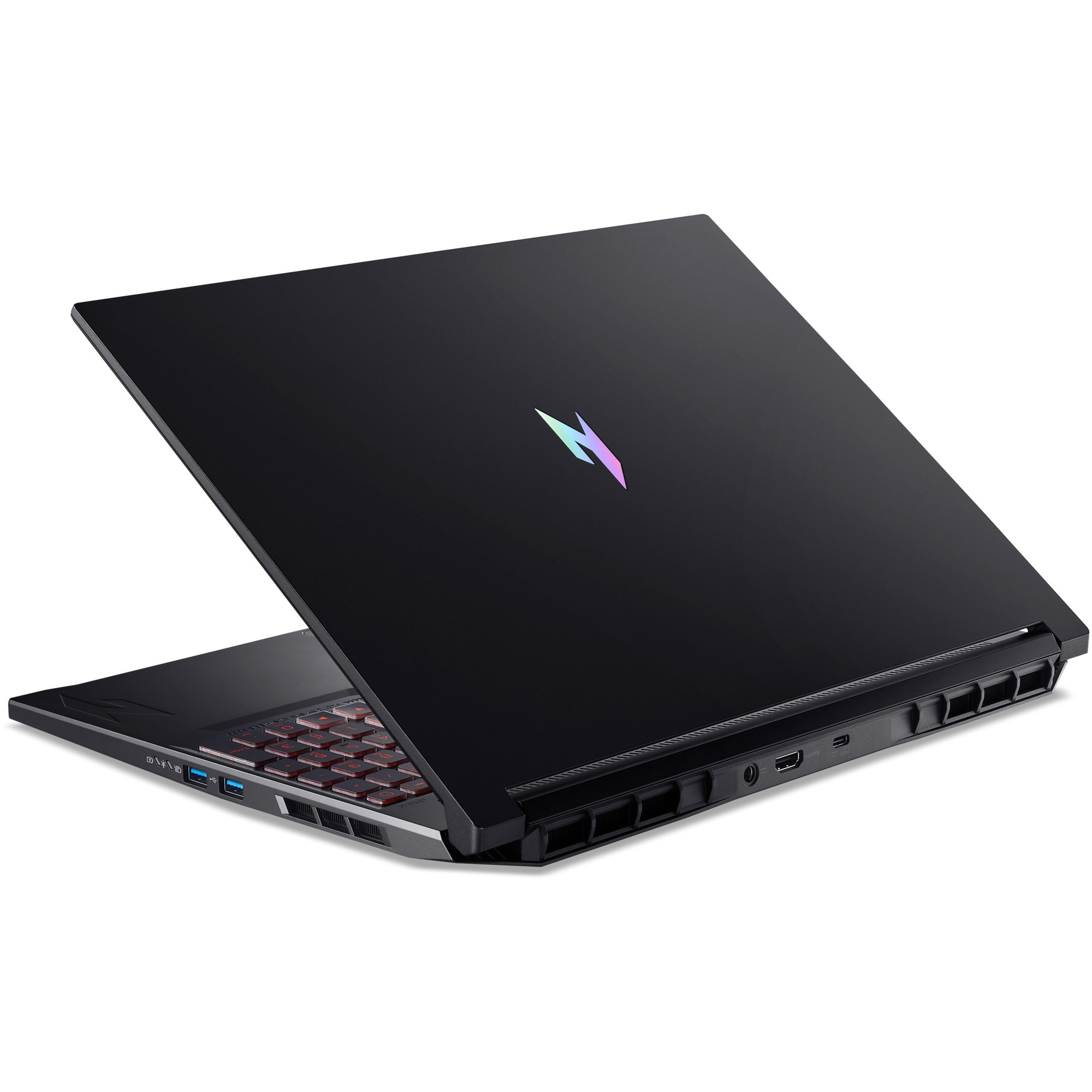 Laptop Gaming Acer Nitro V 16 AI ANV16-42-R71N cu procesor AMD Ryzen™ 7 260 pana la 5.1GHz, 16", WUXGA, IPS, 180Hz, 16GB DDR5 RAM, 512GB SSD, NVIDIA® GeForce RTX™ 5060 8GB GDDR7, No OS. Shale Black