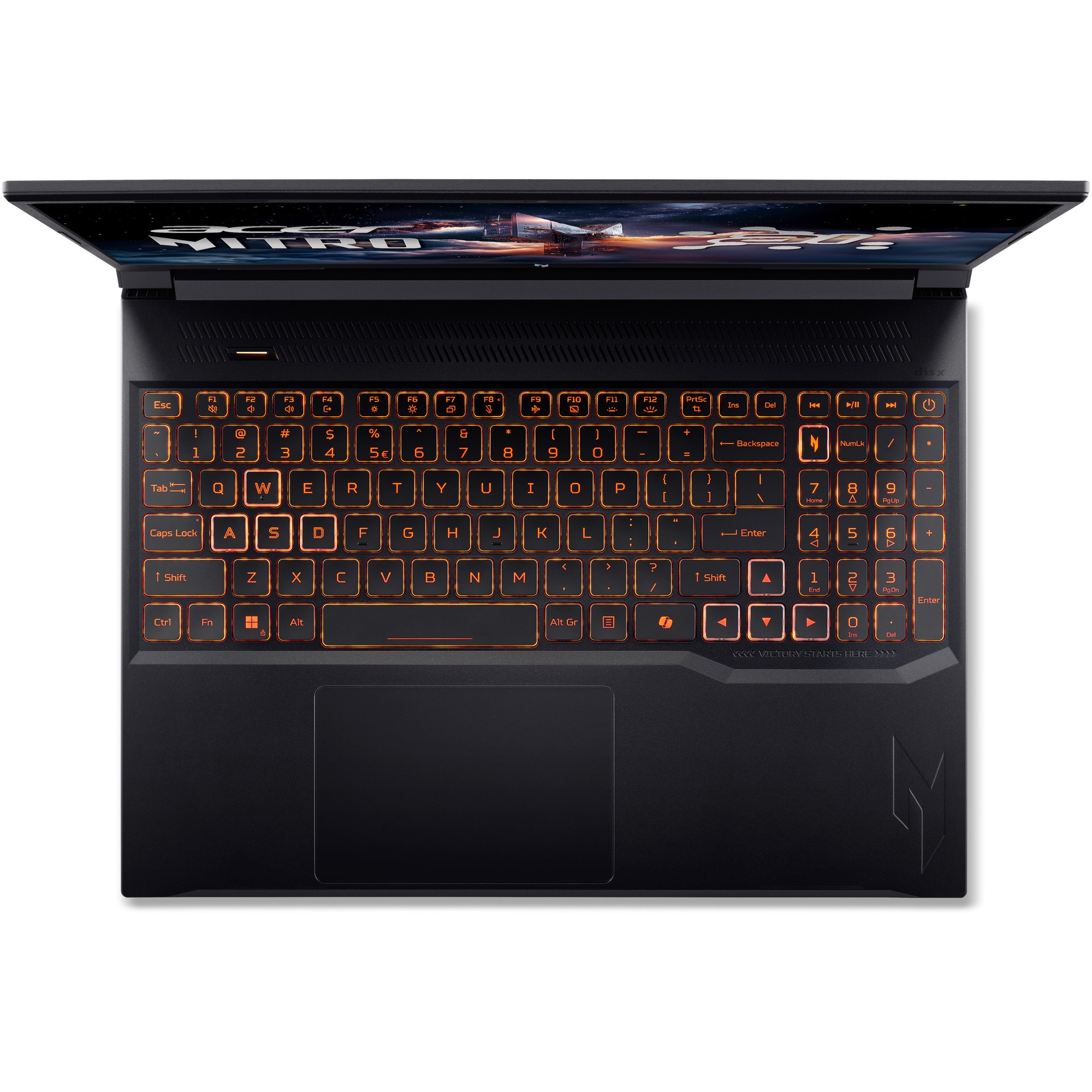 Laptop Gaming Acer Nitro V 16 AI ANV16-42-R71N cu procesor AMD Ryzen™ 7 260 pana la 5.1GHz, 16", WUXGA, IPS, 180Hz, 16GB DDR5 RAM, 512GB SSD, NVIDIA® GeForce RTX™ 5060 8GB GDDR7, No OS. Shale Black
