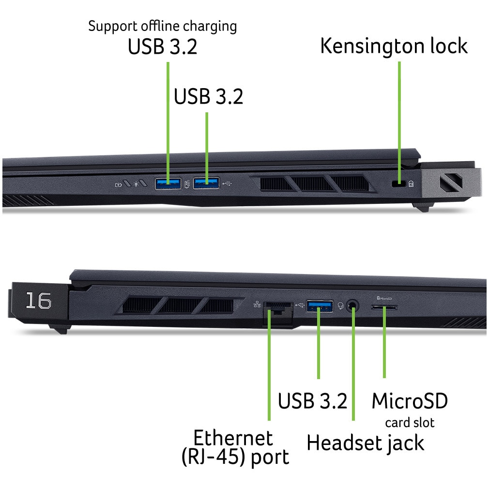 Laptop Acer Predator Helios 16 AI PH16-73-98K9, 16 inch 2560 x 1600, Intel Core Ultra 9 275HX 24 C / 24 T, 2.7 GHz - 5.4 GHz, 40 MB cache, 64 GB DDR5, 2 TB SSD, Nvidia GeForce RTX 5070 Ti, Windows 11 Pro, Negru