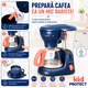 Set Accesorii Bucatarie Copii KidProtect® Little Chef Deluxe Set, Prajitor de Paine, Mixer cu Bol, Blender, Filtru Cafea, Felii de Paine, Set Tacamuri, Farfurie cu Oua, Cescute, Cu Sunete si Lumini, Tip Set de Joaca