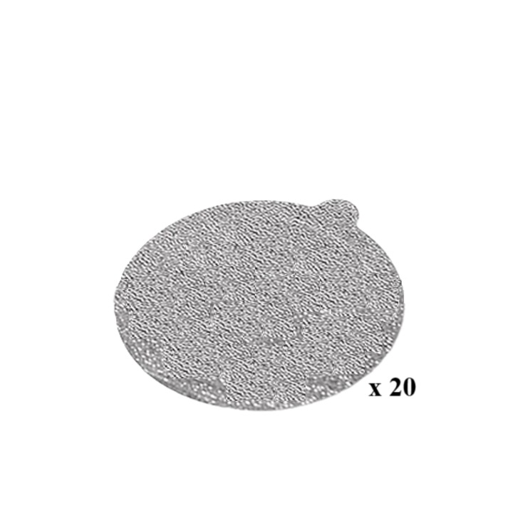 Capace din aluminiu 37mm pentru capsule compatibile Nespresso Original 20 bucati