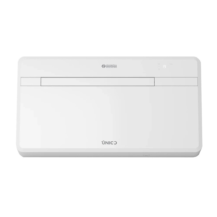 Aparat de aer conditionat fara unitate externa Olimpia Splendid UNICO NEXT 12 HP EVANX, Smart control, Silentios, Pompa caldura, 2000 W, Clasa A, Alb