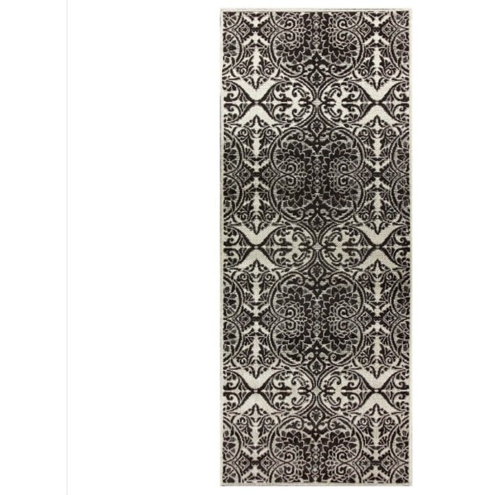 Джутен кухненски килим, модел Covorexpert Natura 1916-19, размер 80 x 150 см, бежов, кафяв, антиалергичен, полипропилен, трапезария, тераса, офис, хол